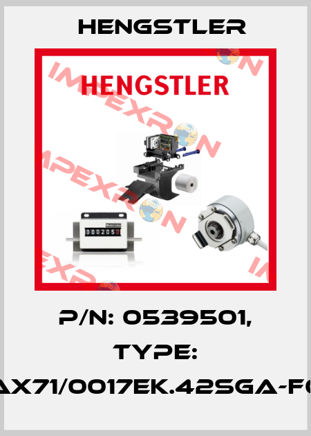 p/n: 0539501, Type: AX71/0017EK.42SGA-F0 Hengstler
