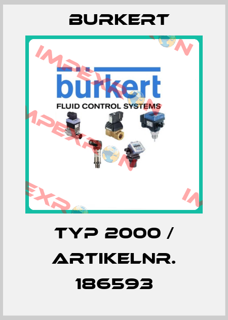 Typ 2000 / Artikelnr. 186593 Burkert