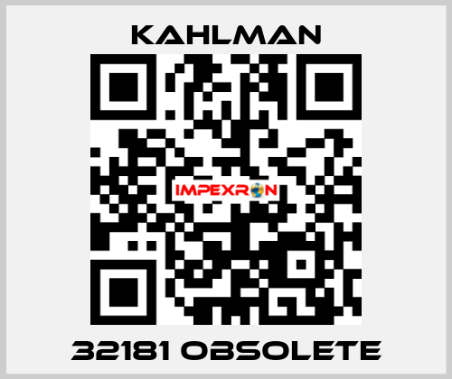 32181 obsolete Kahlman