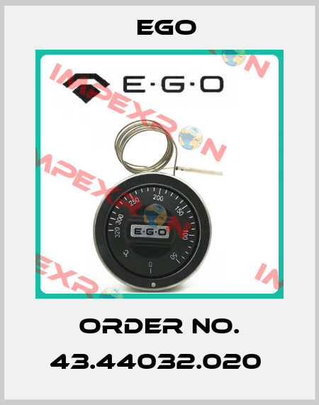 Order No. 43.44032.020  EGO