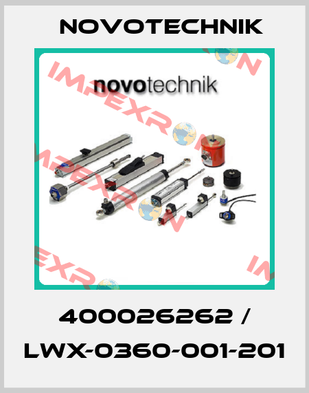 400026262 / LWX-0360-001-201 Novotechnik