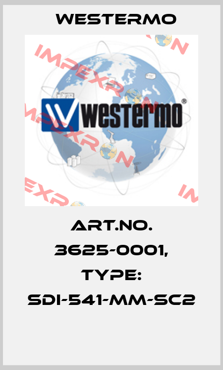 Art.No. 3625-0001, Type: SDI-541-MM-SC2  Westermo