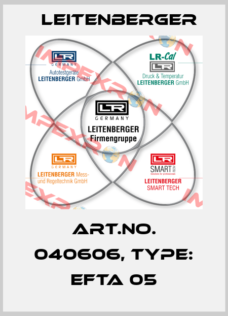 Art.No. 040606, Type: EFTA 05 Leitenberger