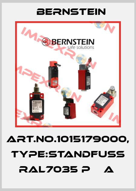 Art.No.1015179000, Type:STANDFUß        RAL7035 P    A  Bernstein