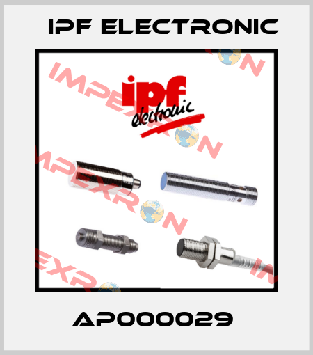 AP000029  IPF Electronic