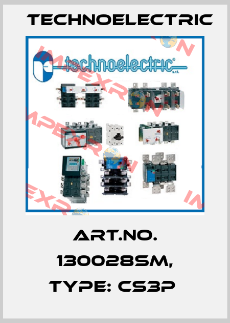 Art.No. 130028SM, Type: CS3P  Technoelectric