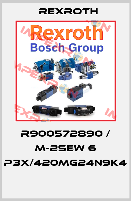 R900572890 / M-2SEW 6 P3X/420MG24N9K4  Rexroth