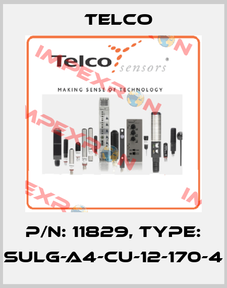 P/N: 11829, Type: SULG-A4-CU-12-170-4 Telco