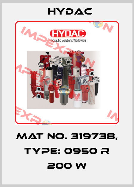 Mat No. 319738, Type: 0950 R 200 W Hydac