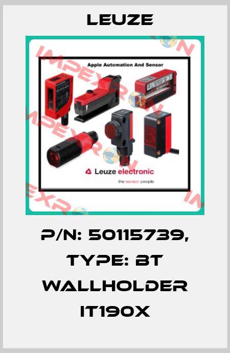 p/n: 50115739, Type: BT Wallholder IT190x Leuze