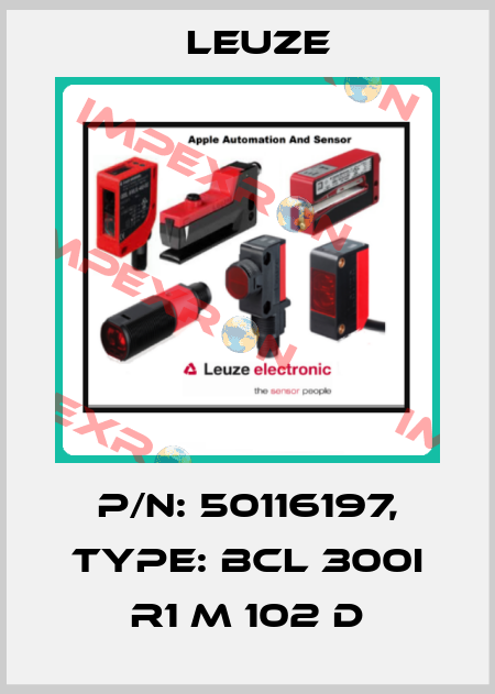 p/n: 50116197, Type: BCL 300i R1 M 102 D Leuze