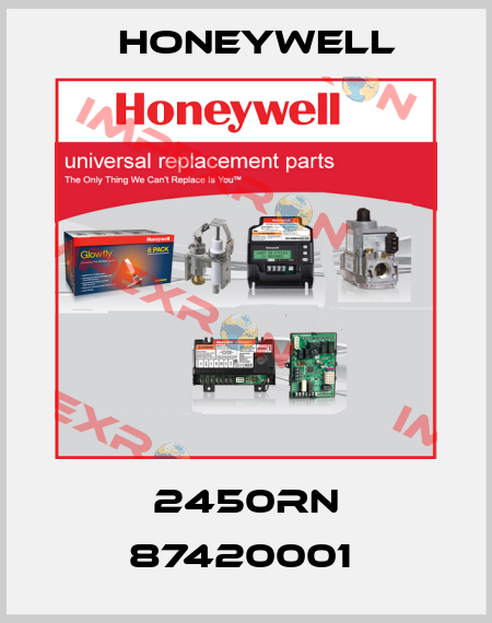 2450RN 87420001  Honeywell