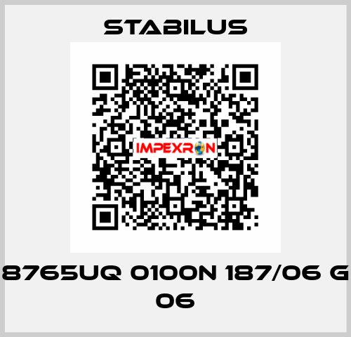 8765UQ 0100N 187/06 G 06 Stabilus