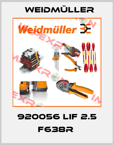 920056 LIF 2.5 F638R  Weidmüller