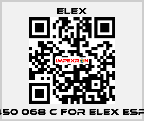 450 068 C FOR ELEX ESP  Elex