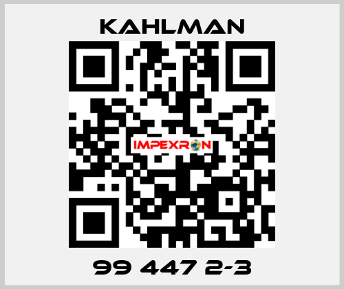 99 447 2-3 Kahlman