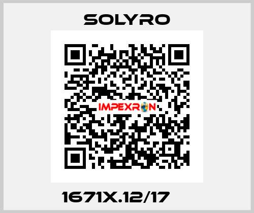 1671X.12/17     SOLYRO