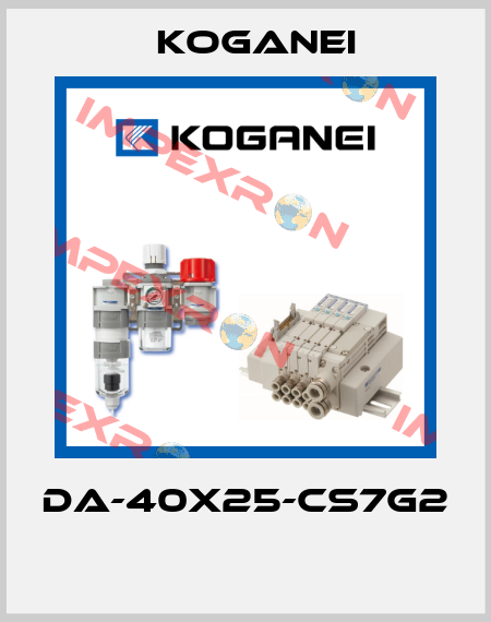 DA-40X25-CS7G2  Koganei