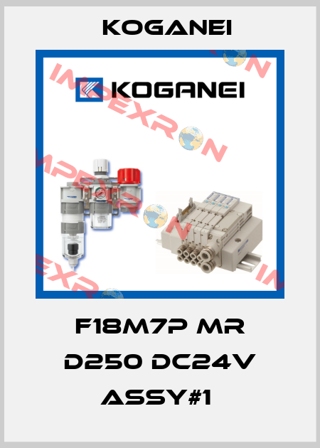 F18M7P MR D250 DC24V ASSY#1  Koganei