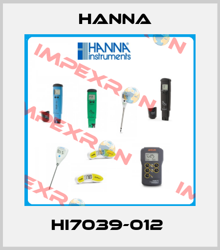 HI7039-012  Hanna