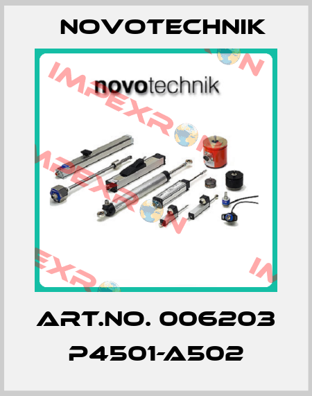 ART.NO. 006203 P4501-A502 Novotechnik