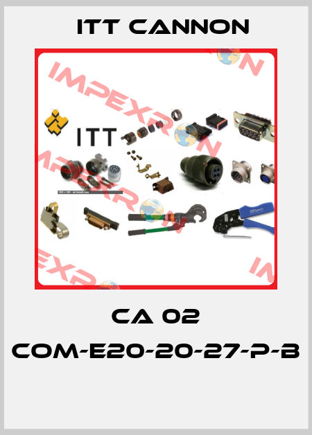 CA 02 COM-E20-20-27-P-B  Itt Cannon