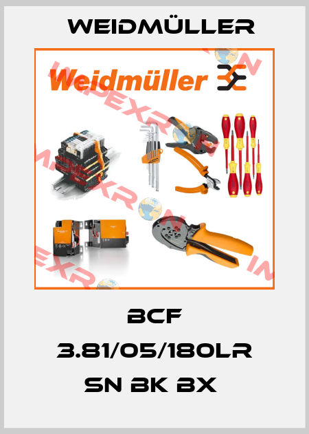 BCF 3.81/05/180LR SN BK BX  Weidmüller