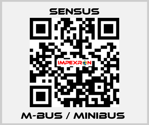 M-Bus / MiniBUS  Sensus