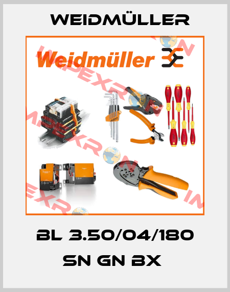 BL 3.50/04/180 SN GN BX  Weidmüller
