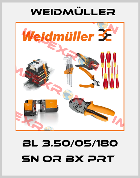 BL 3.50/05/180 SN OR BX PRT  Weidmüller
