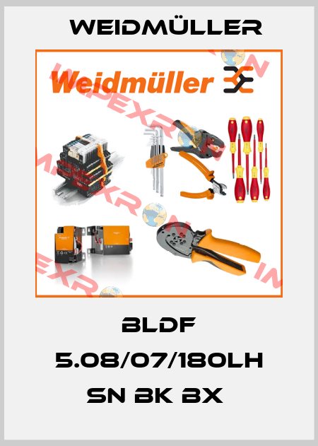 BLDF 5.08/07/180LH SN BK BX  Weidmüller