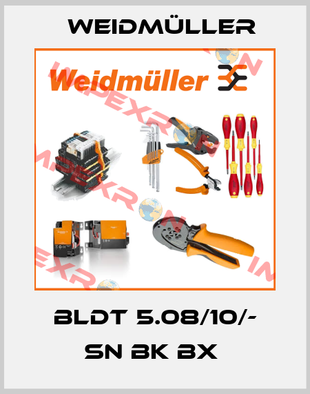BLDT 5.08/10/- SN BK BX  Weidmüller
