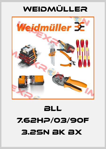 BLL 7.62HP/03/90F 3.2SN BK BX  Weidmüller