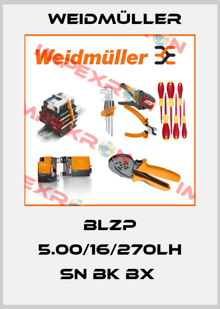BLZP 5.00/16/270LH SN BK BX  Weidmüller