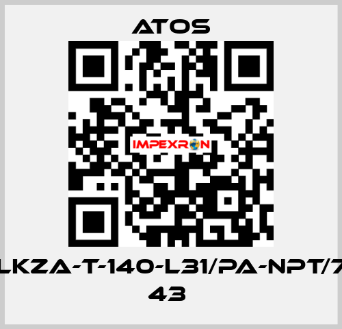 DLKZA-T-140-L31/PA-NPT/7C 43  Atos