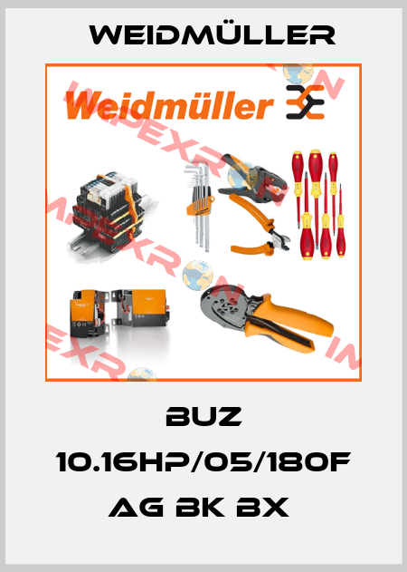 BUZ 10.16HP/05/180F AG BK BX  Weidmüller