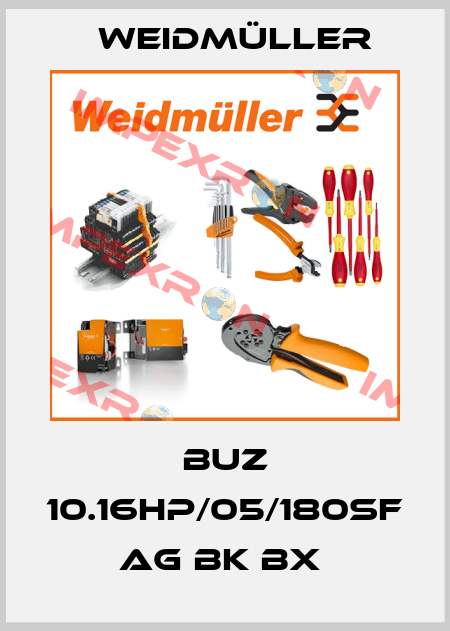 BUZ 10.16HP/05/180SF AG BK BX  Weidmüller