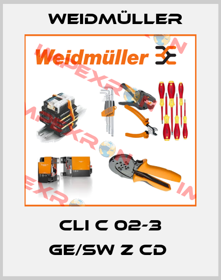 CLI C 02-3 GE/SW Z CD  Weidmüller