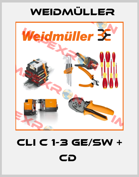 CLI C 1-3 GE/SW + CD  Weidmüller