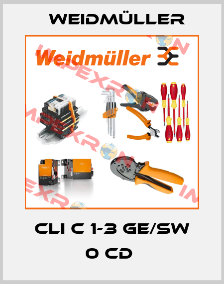 CLI C 1-3 GE/SW 0 CD  Weidmüller