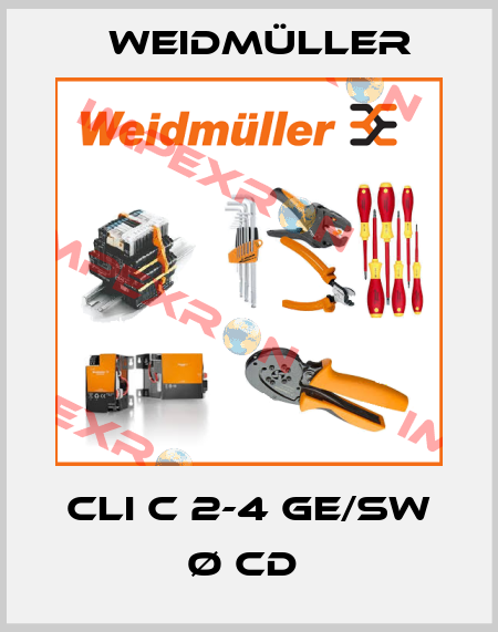 CLI C 2-4 GE/SW Ø CD  Weidmüller