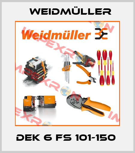 DEK 6 FS 101-150  Weidmüller
