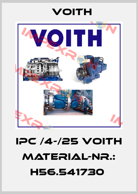 IPC /4-/25 VOITH MATERIAL-NR.: H56.541730  Voith