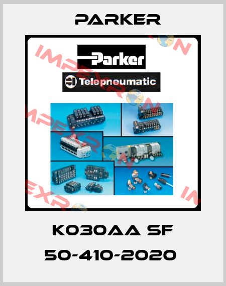 K030AA SF 50-410-2020  Parker