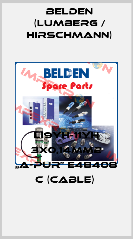 LI9YH-11YH 3X0,14MM2 „A-PUR” E48408 C (Cable)  Belden (Lumberg / Hirschmann)