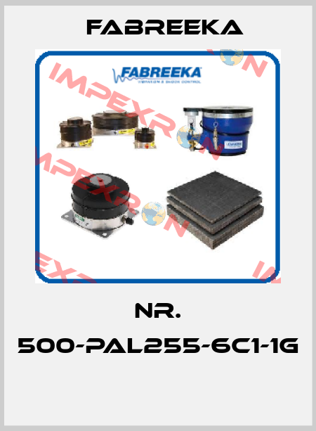 Nr. 500-PAL255-6C1-1G  Fabreeka