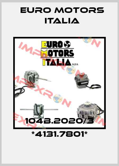 104B.2020/3 *4131.7801* Euro Motors Italia