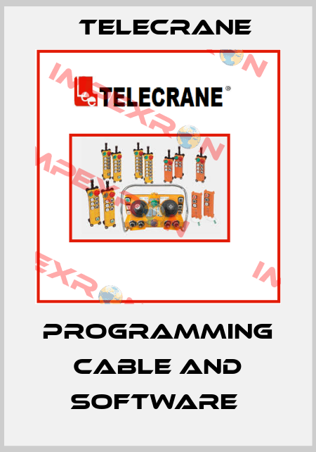 Programming Cable and software  Telecrane