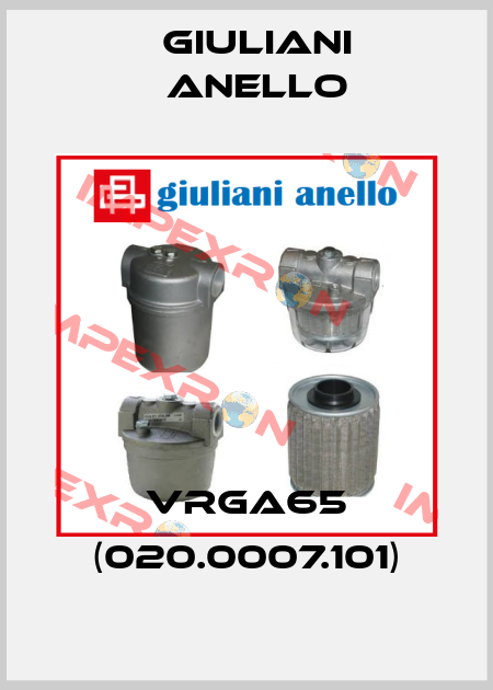 VRGA65 (020.0007.101) Giuliani Anello