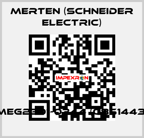 MEG2301-0344 (0851443) Merten (Schneider Electric)